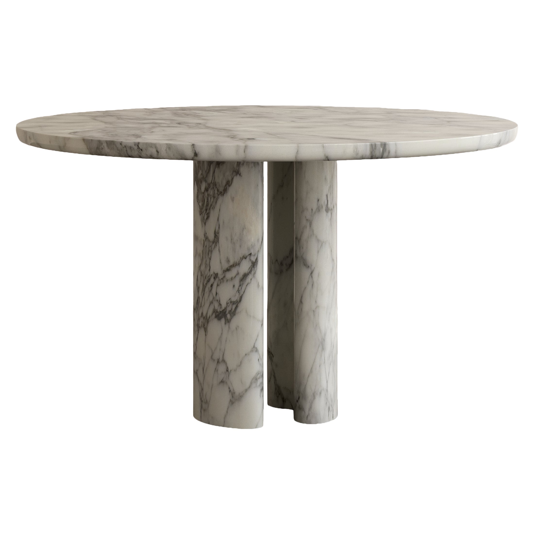 Mesa de comedor romana Paloma Editions II Arabescato Mármol
