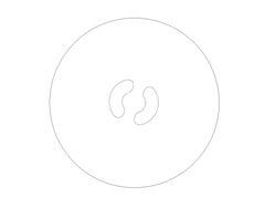 Paloma Editions Roman Dining Table II in Roman Travertine