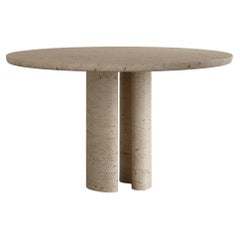 Paloma Editions Roman Dining Table II in Roman Travertine