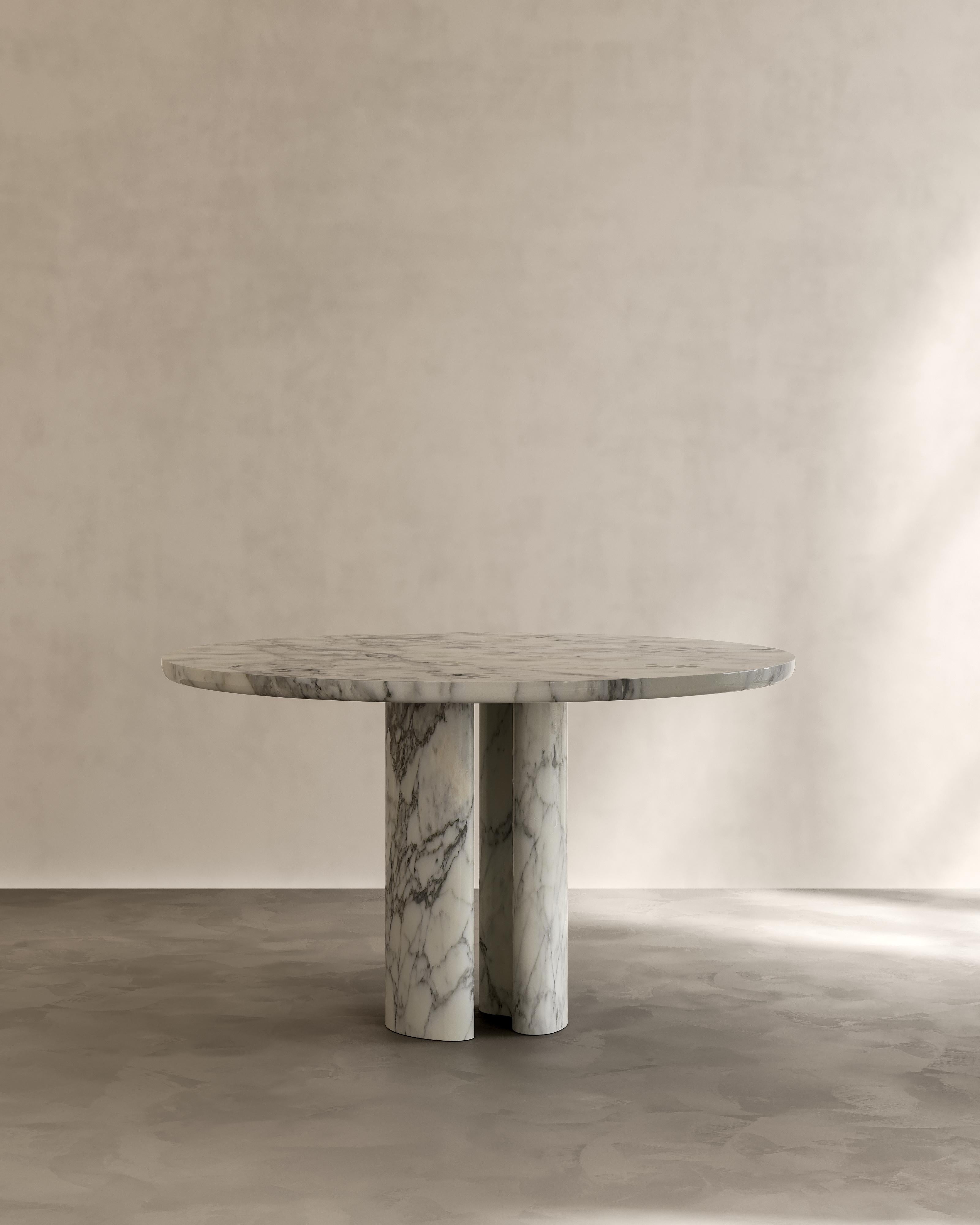 Paloma Editions Roman Dining Table III Cippolino Marble For Sale 1