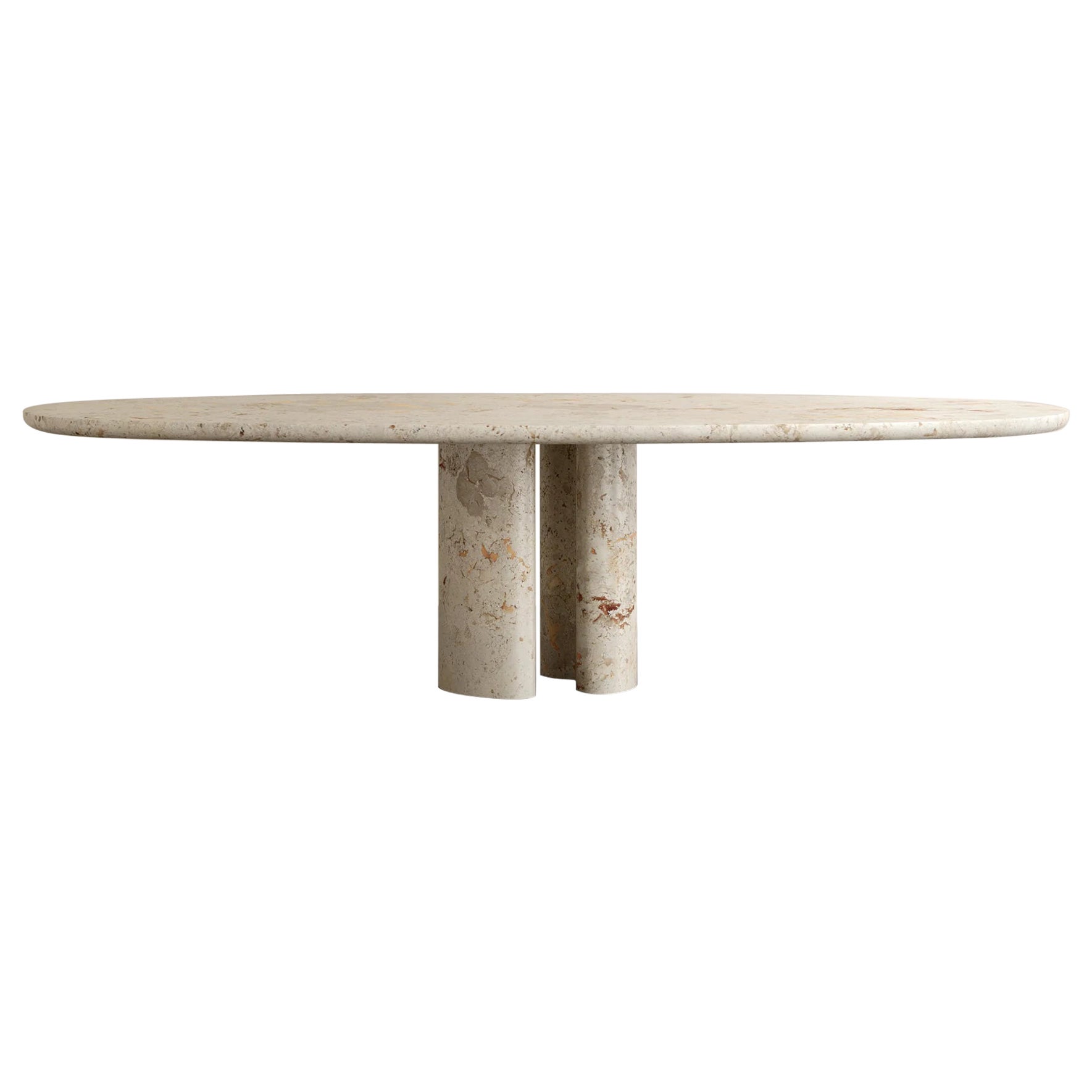 Paloma Editions Mesa de Comedor Romana IV Caliza Capuchina