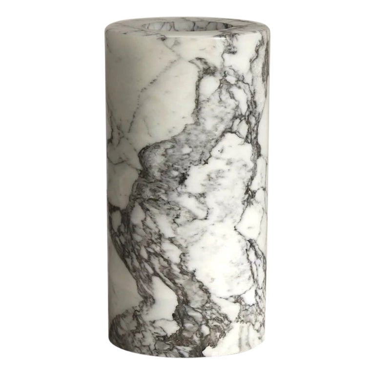 Paloma Editions Vase Sky Arabescato Marble