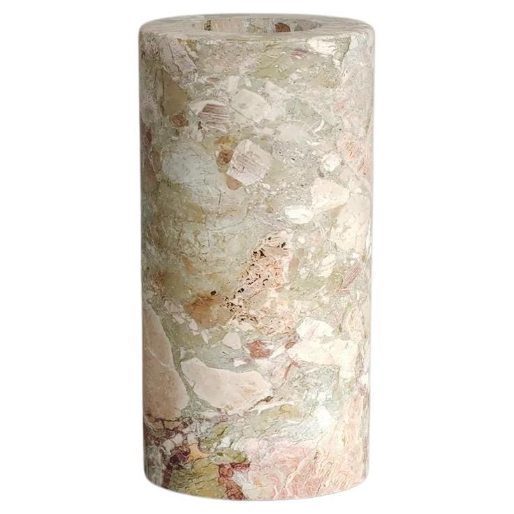 Paloma Editions Sky Vase Verde Breccia Marble