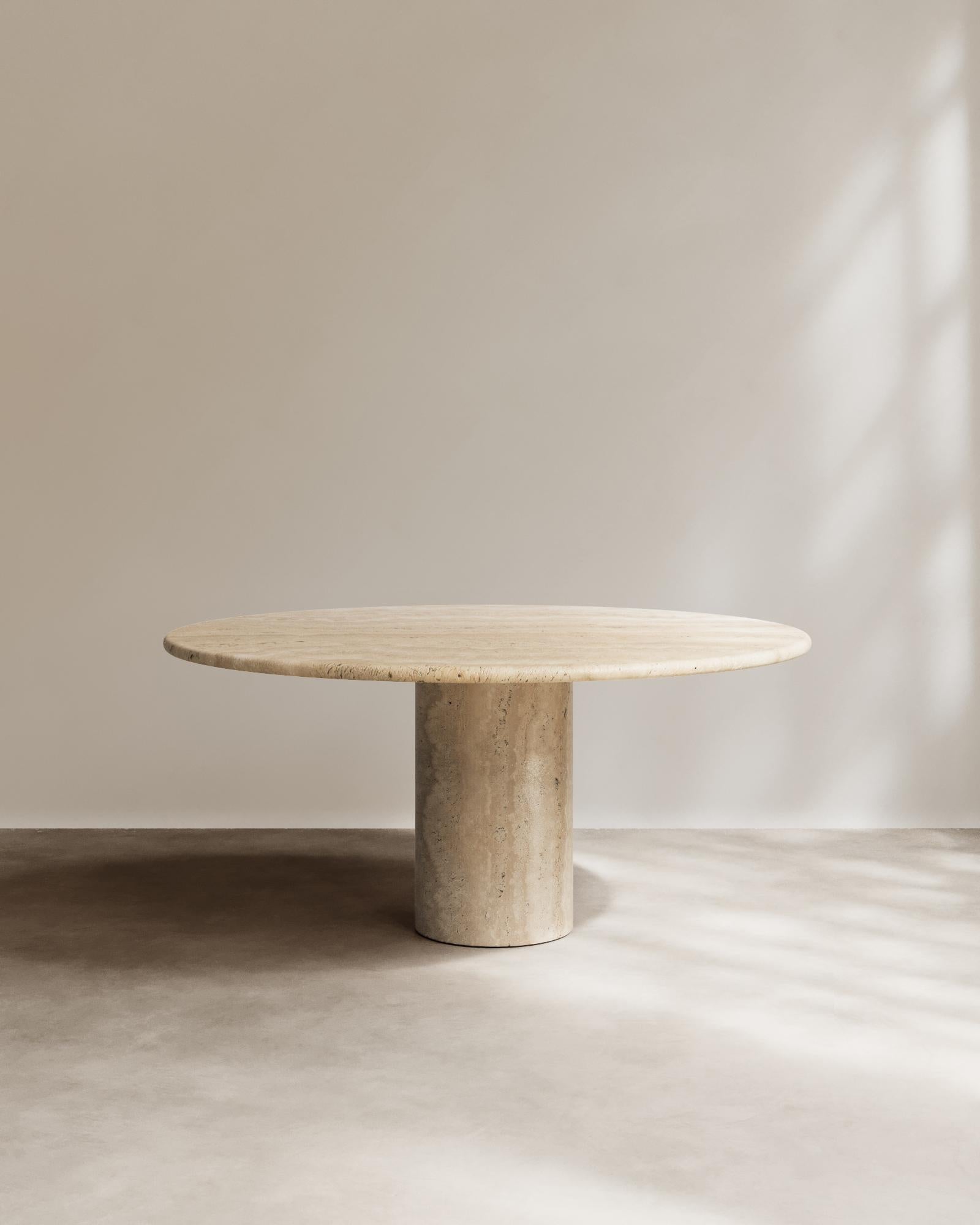 The Time Table embodies the spirit of perseverance. A harmony of past, present, and future. As we retrace our steps to the inception of humanity, stone was more than a mere substance—it was an embodiment of existence itself. Its unyielding presence