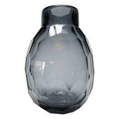 Paloma Faceted Murano Glass Vase