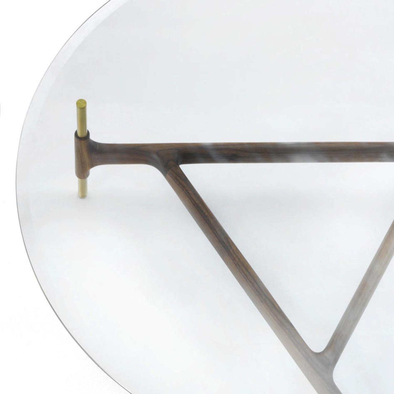 Mesa baja de cristal Paloma en Nuevo estado para la venta en Paris, FR