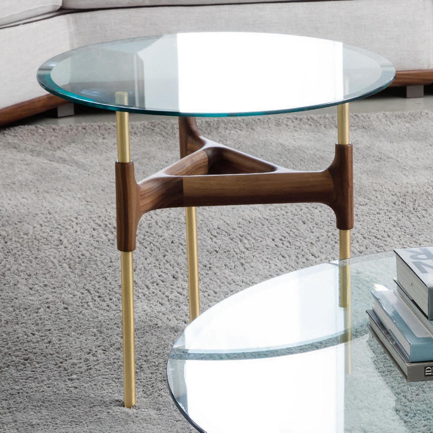 Paloma Glass Side Table In New Condition For Sale In Paris, FR