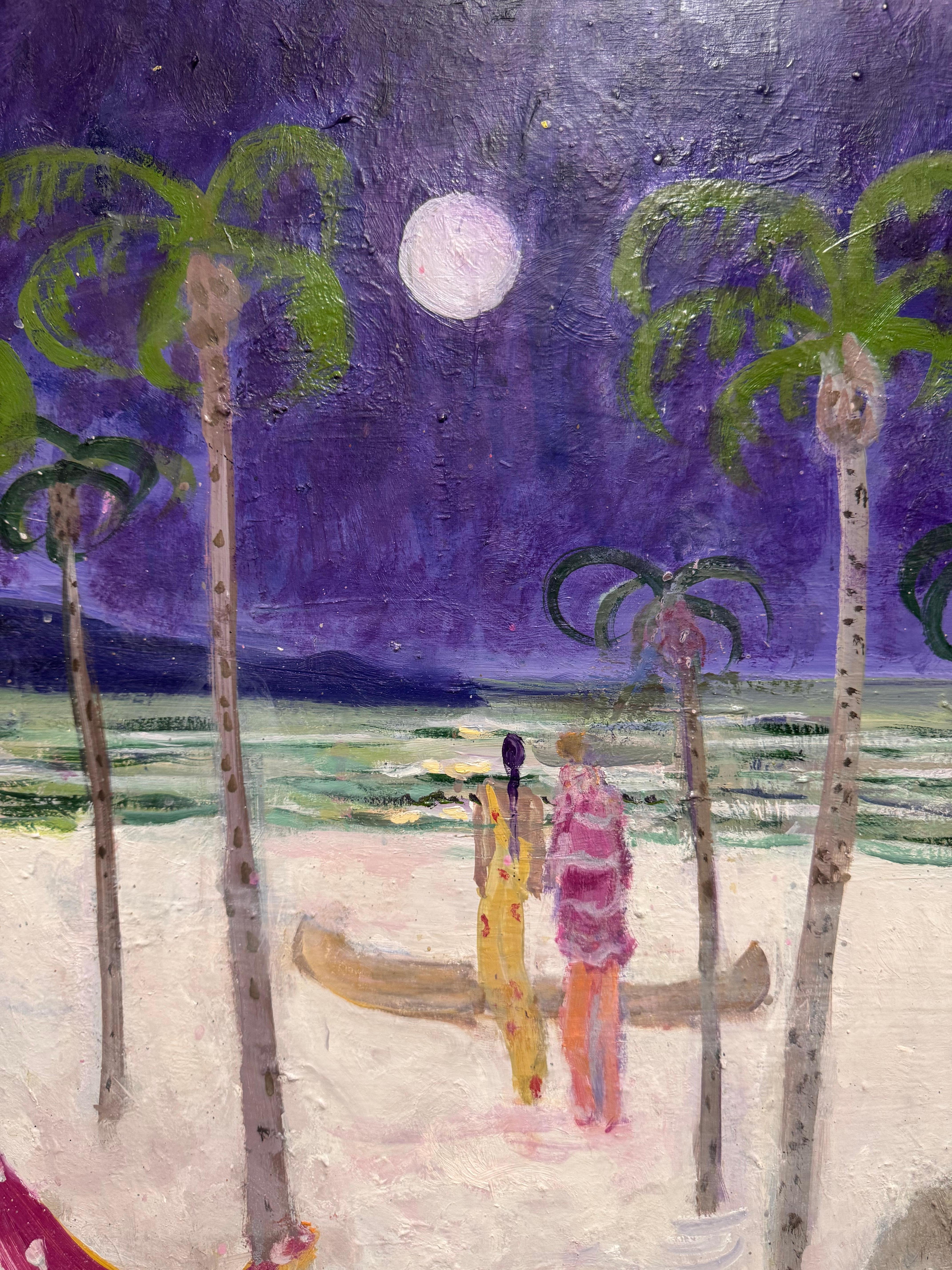 This painting is in excellent condition and has only been shown in a gallery. Her works were recently featured in the March issue of American Art Collector magazine 2022.  A hardbound-book is included with your purchase. 

Whether depicting lively