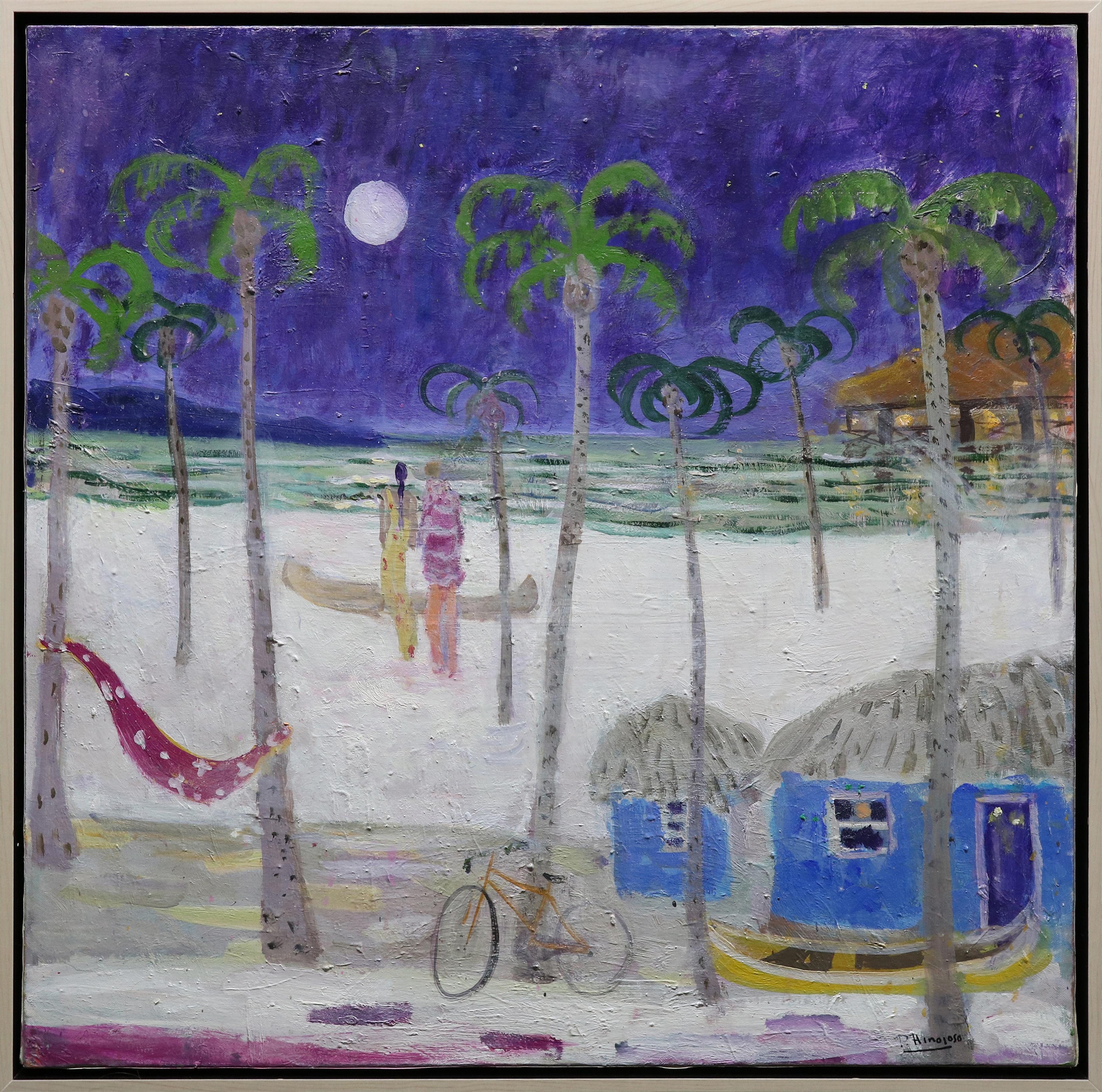 Paloma Hinojosa Landscape Painting - Momento Magico