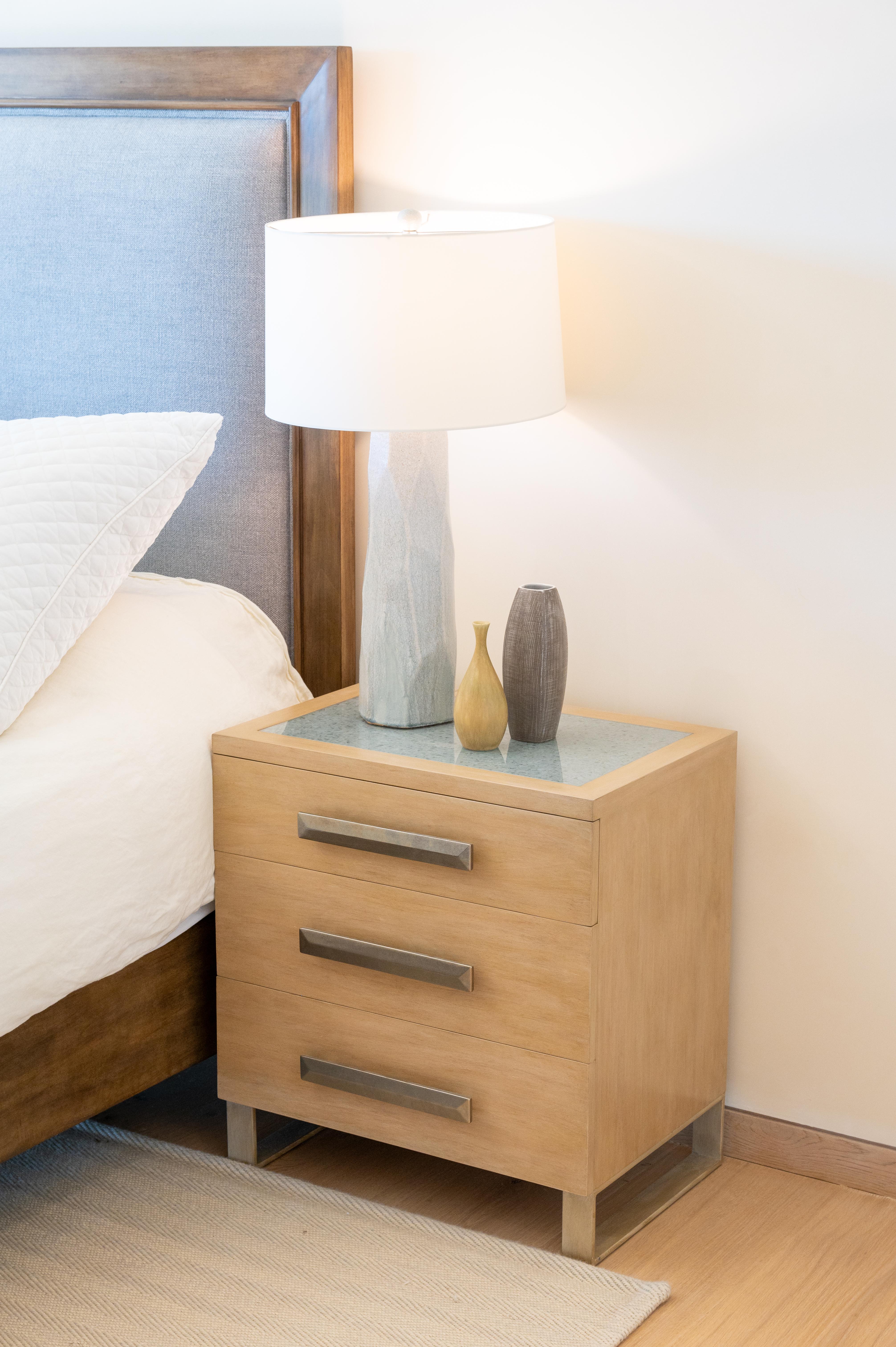 Hand-Crafted Paloma Nightstand For Sale
