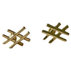 Paloma Picasso 18 K Gelbgold-Ohrstecker