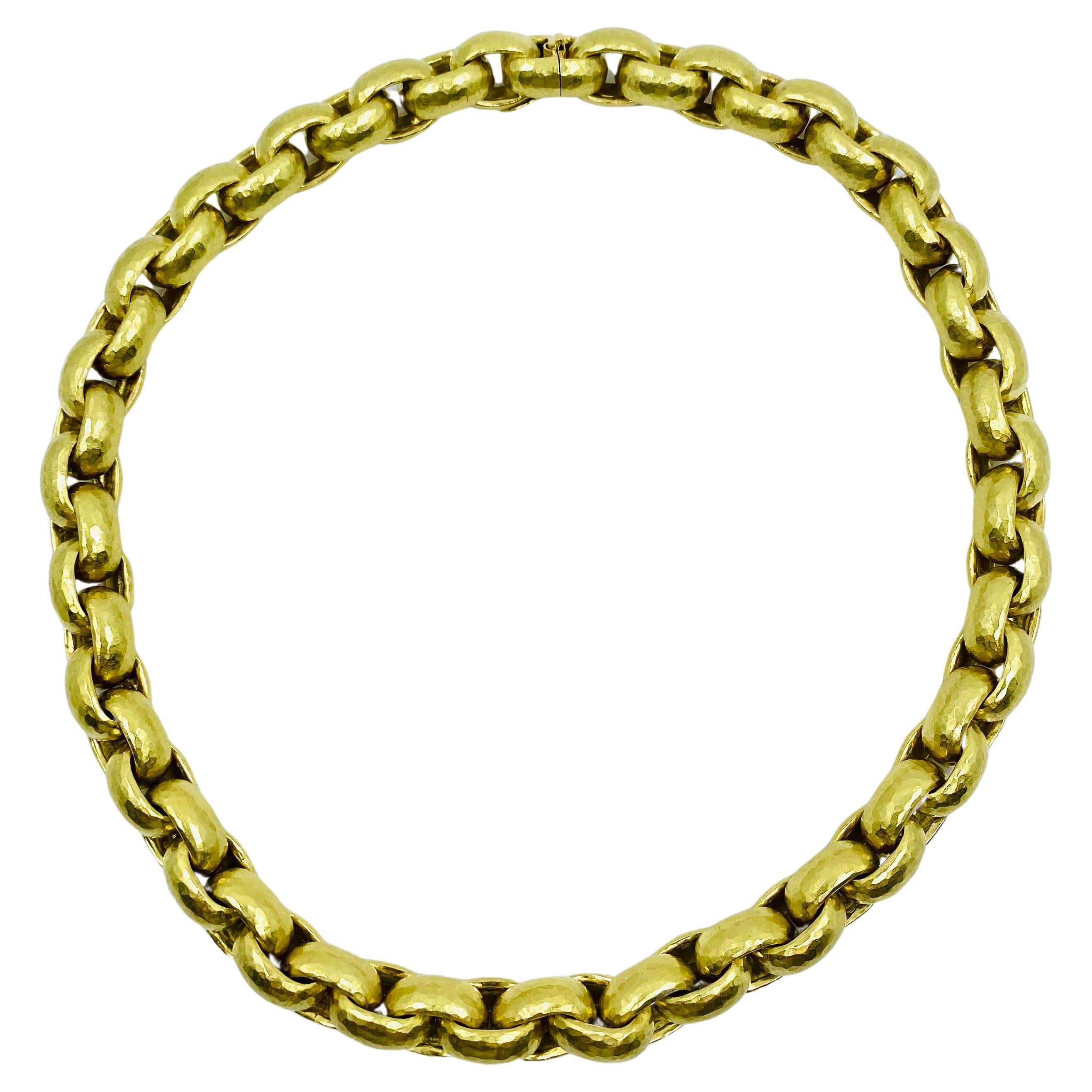 Paloma Picasso 18k Gold Link Necklace 1
