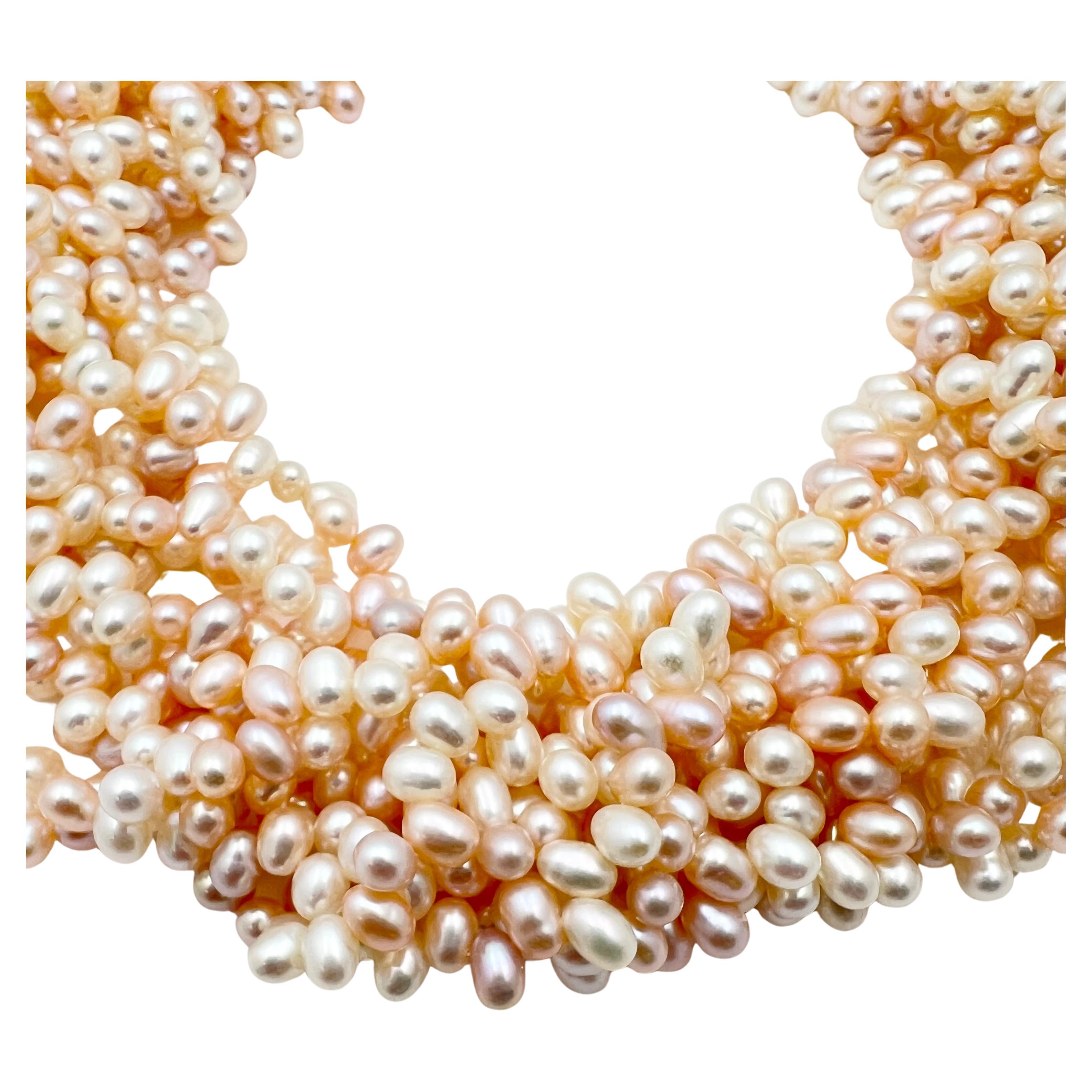 Perlina Paloma Picasso & Co. Collana Torsade di perle in vendita