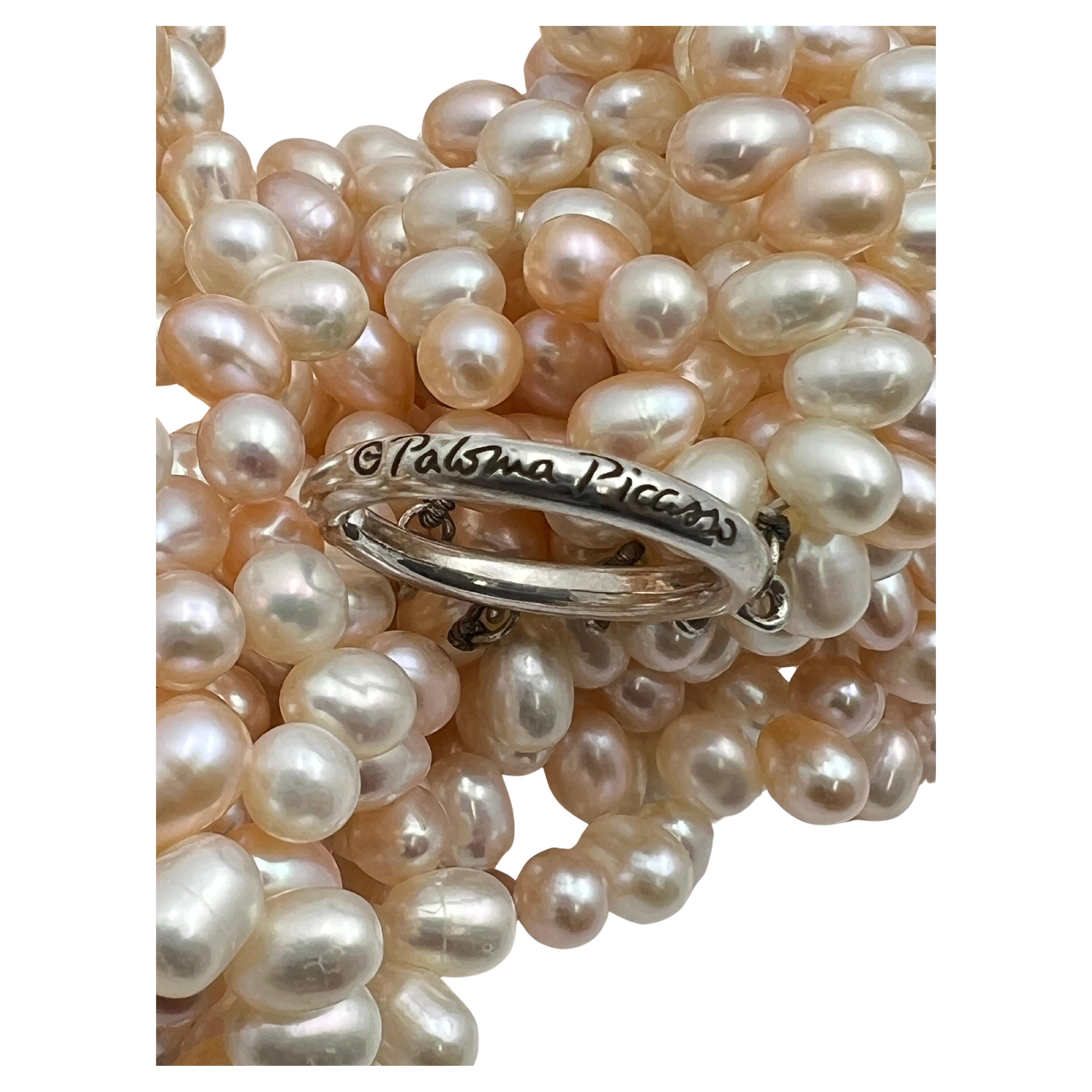 Donna Paloma Picasso & Co. Collana Torsade di perle in vendita