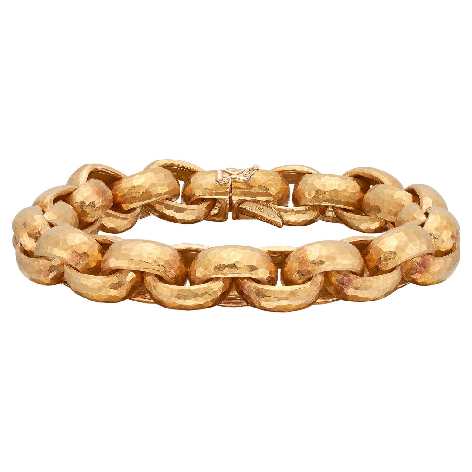 Paloma Picasso para Tiffany Pulsera de eslabones de oro de 18 quilates