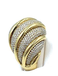 Paloma Picasso for Tiffany & Co. Anello in oro 18 carati e diamanti