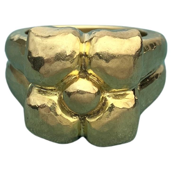 Paloma Picasso for Tiffany and Co Fiori Collection 18K Ring Size 6.5 en vente