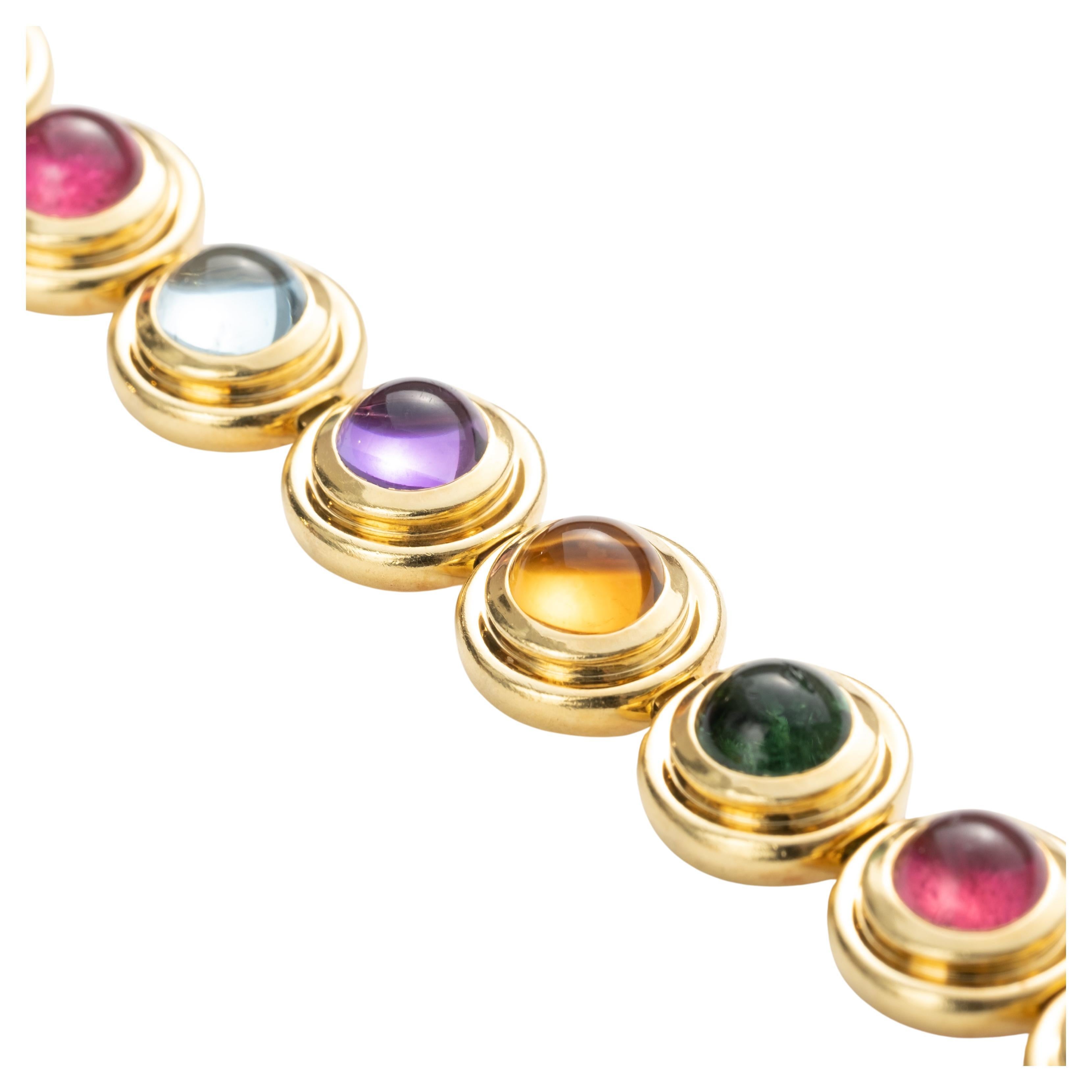 Paloma Picasso for Tiffany and Co. Multi-Gem Bracelet 