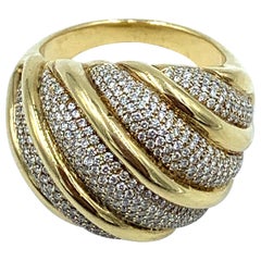 Paloma Picasso for Tiffany & Co. Anello in oro 18 carati e diamanti