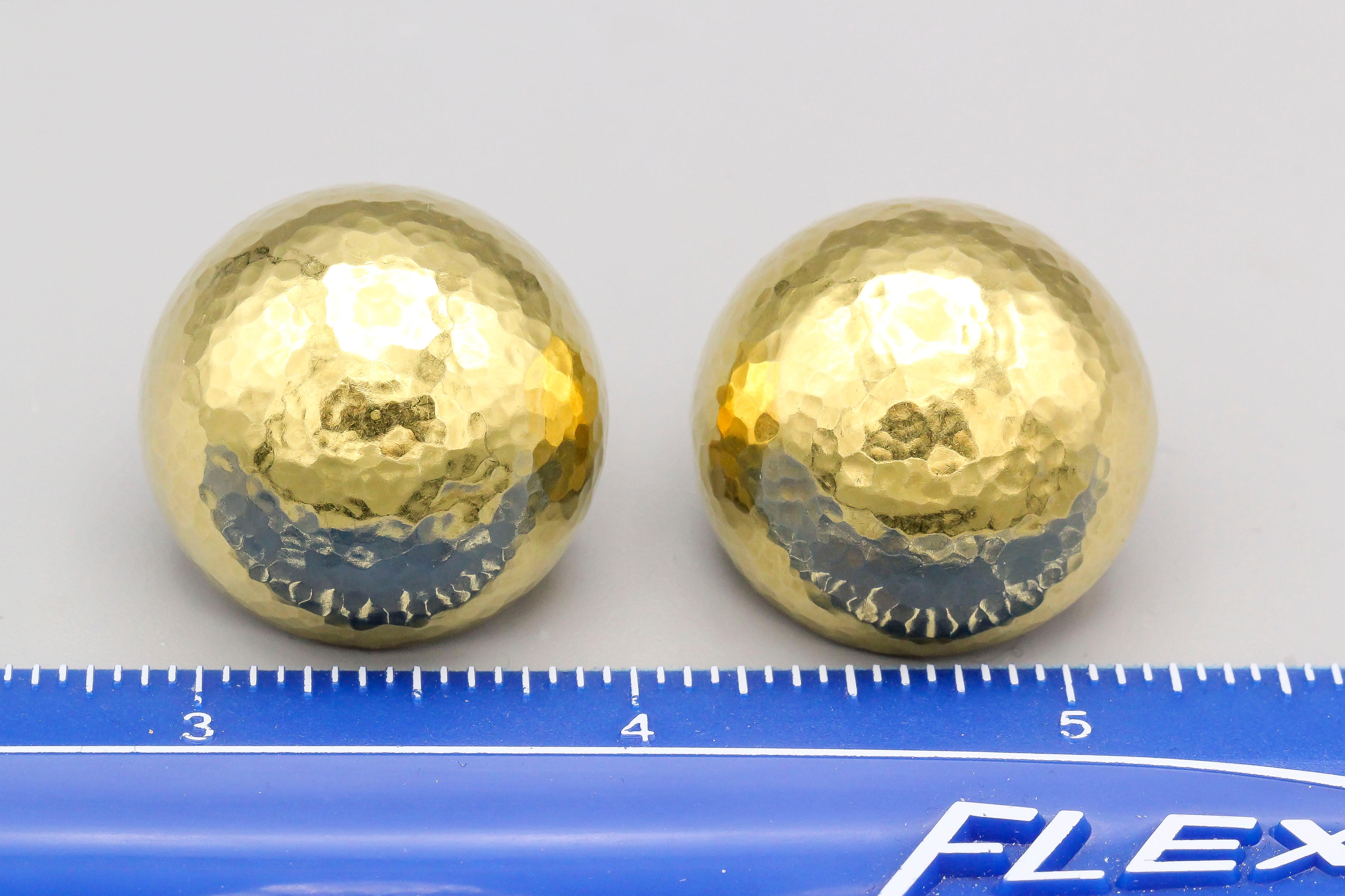 gold planet earrings