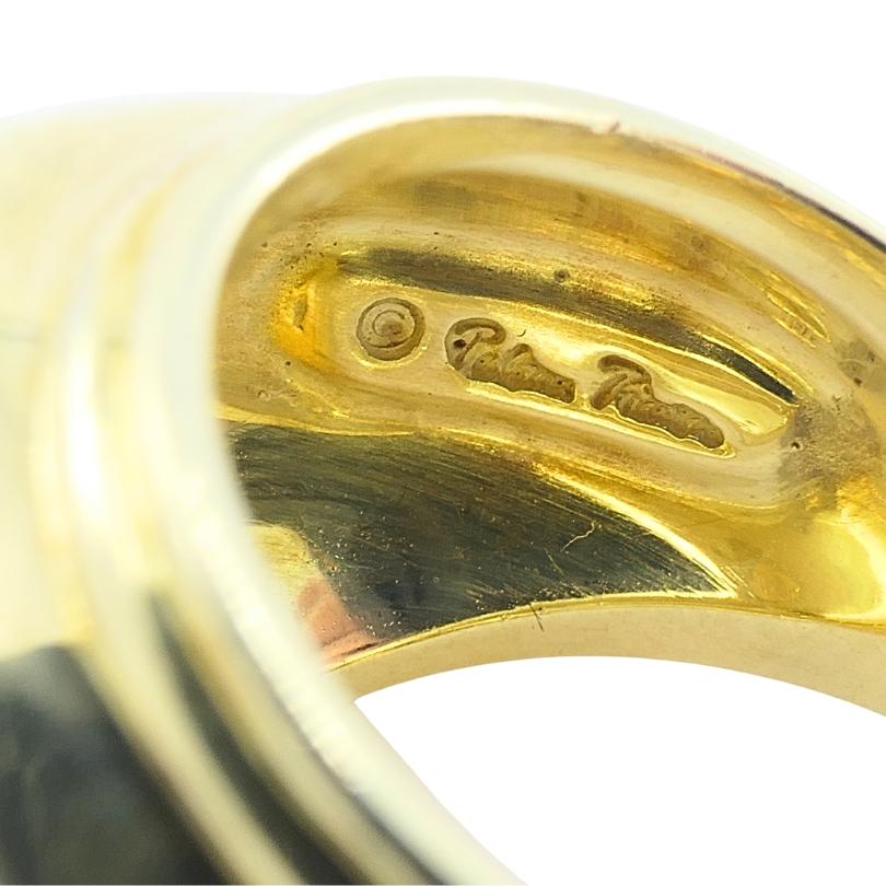 Paloma Picasso for Tiffany & Co. 18k Gold Dome Ring en venta 6