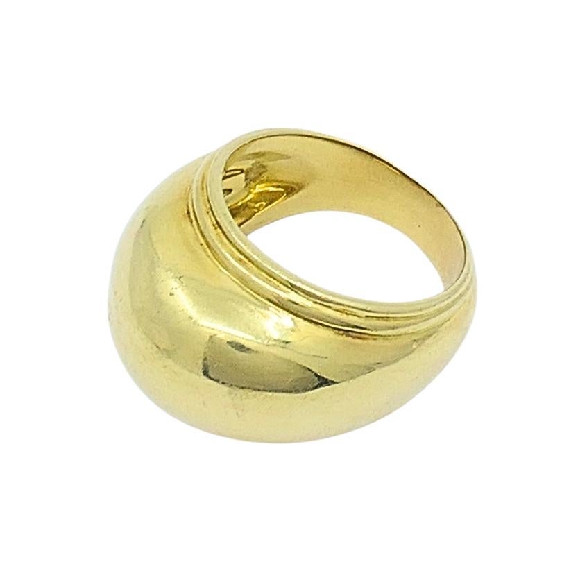 Paloma Picasso for Tiffany & Co. 18k Gold Dome Ring en Bueno estado para la venta en Beverly Hills, CA
