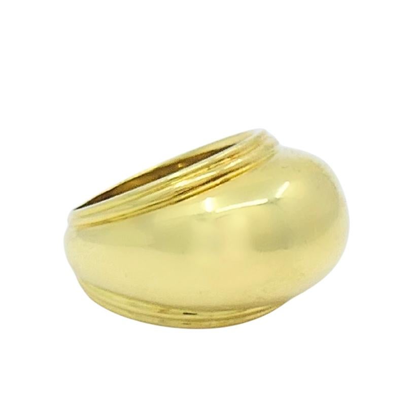 Paloma Picasso for Tiffany & Co. 18k Gold Dome Ring en venta 1