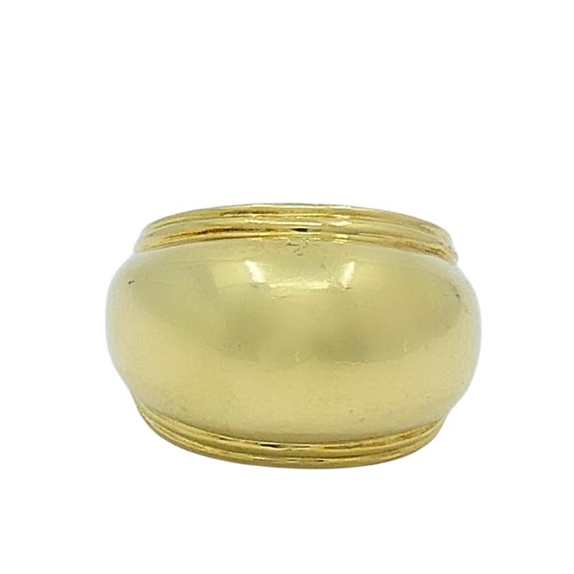 Paloma Picasso for Tiffany & Co. 18k Gold Dome Ring en venta 2