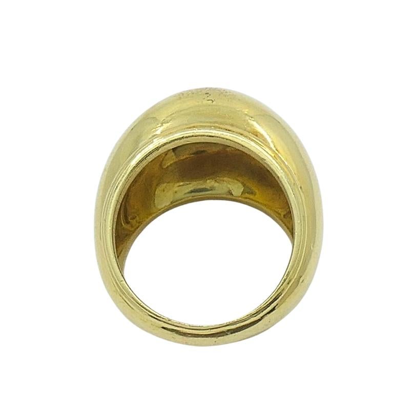 Paloma Picasso for Tiffany & Co. 18k Gold Dome Ring en venta 3