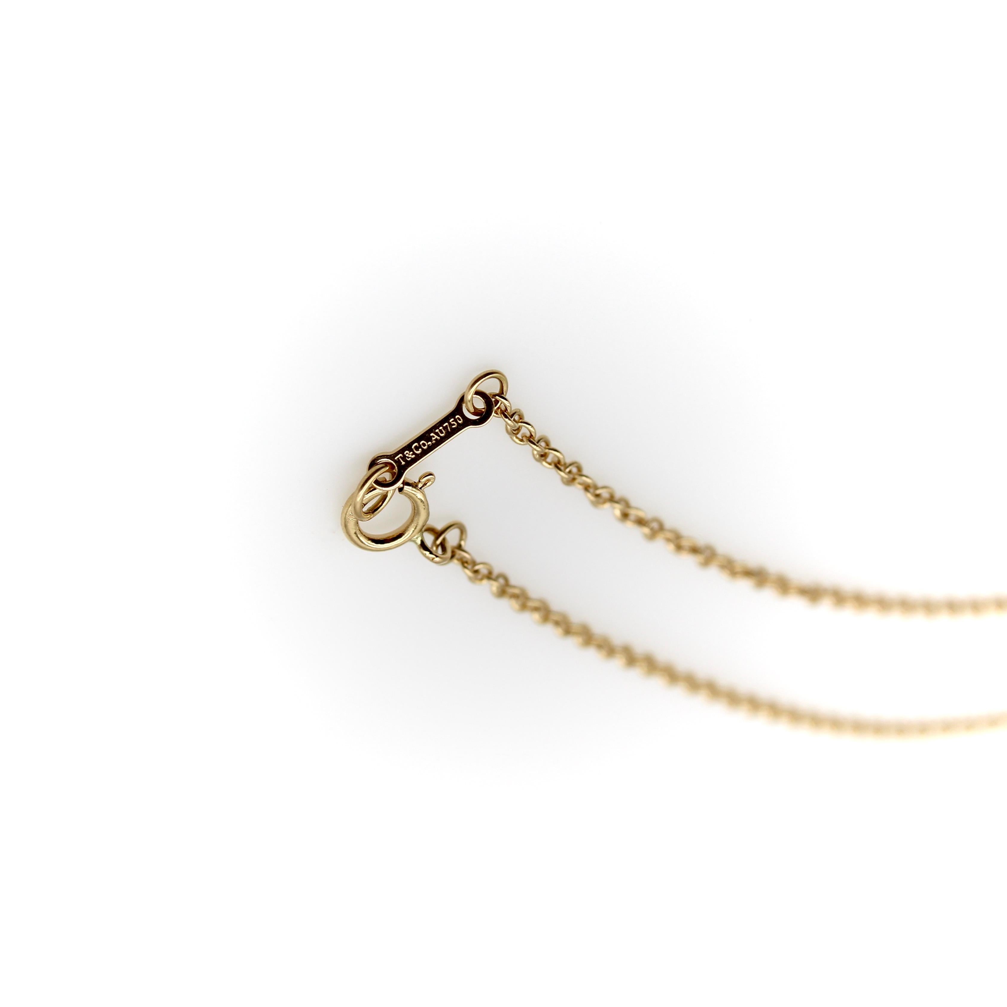 Paloma Picasso for Tiffany & Co. 18K Gold Venezia Spiral Pendant Necklace  For Sale 3