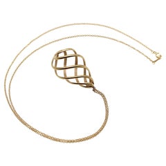 Paloma Picasso for Tiffany & Co. 18K Gold Venezia Spiral Pendant Necklace