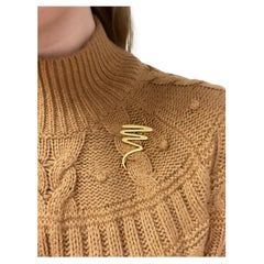 Paloma Picasso for Tiffany & Co. 18K Gelbgold Zig Zag Scribble Brosche