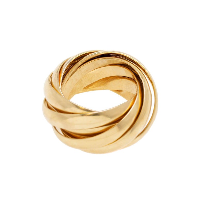 PALOMA PICASSO for TIFFANY and CO. 18kt Melody Collection Nine Band ...