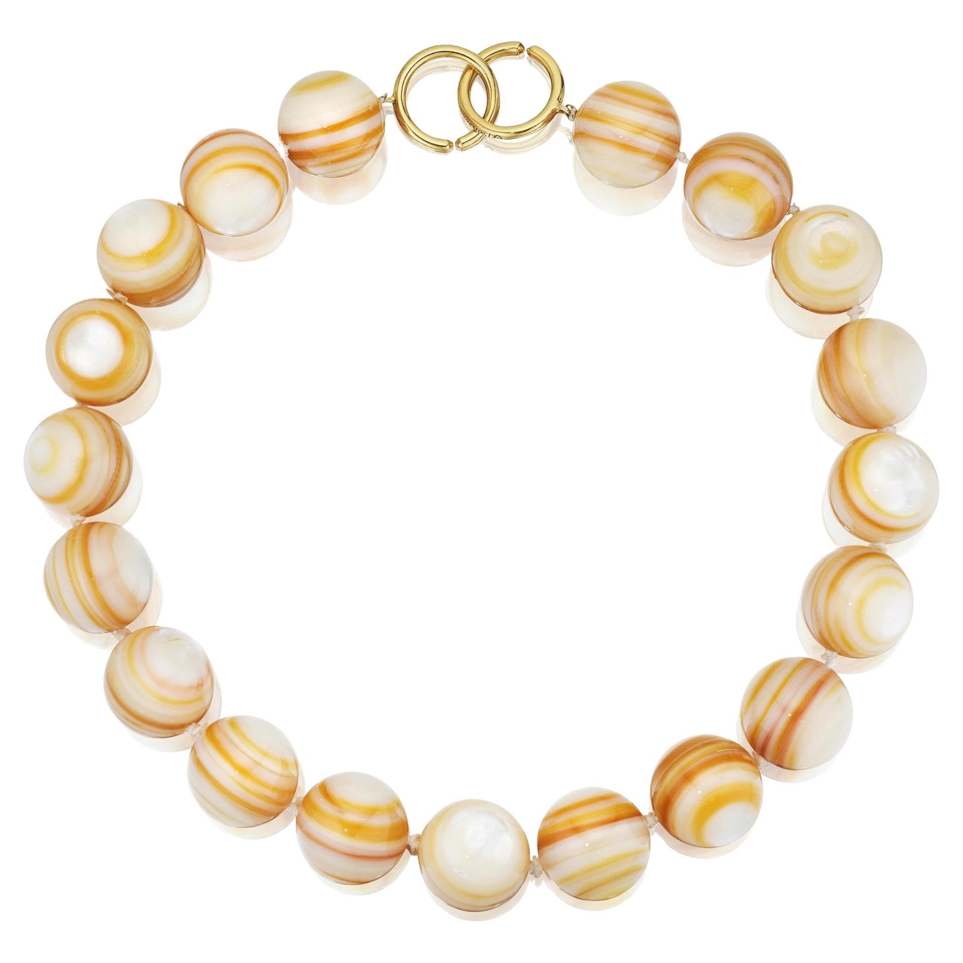 Paloma Picasso for Tiffany & Co. Agate Bead Necklace For Sale