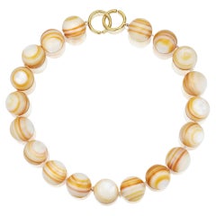 Paloma Picasso for Tiffany & Co. Agate Bead Necklace