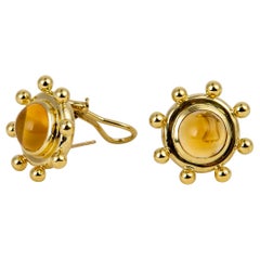 Paloma Picasso for Tiffany & Co. Citrine Gold Earrings