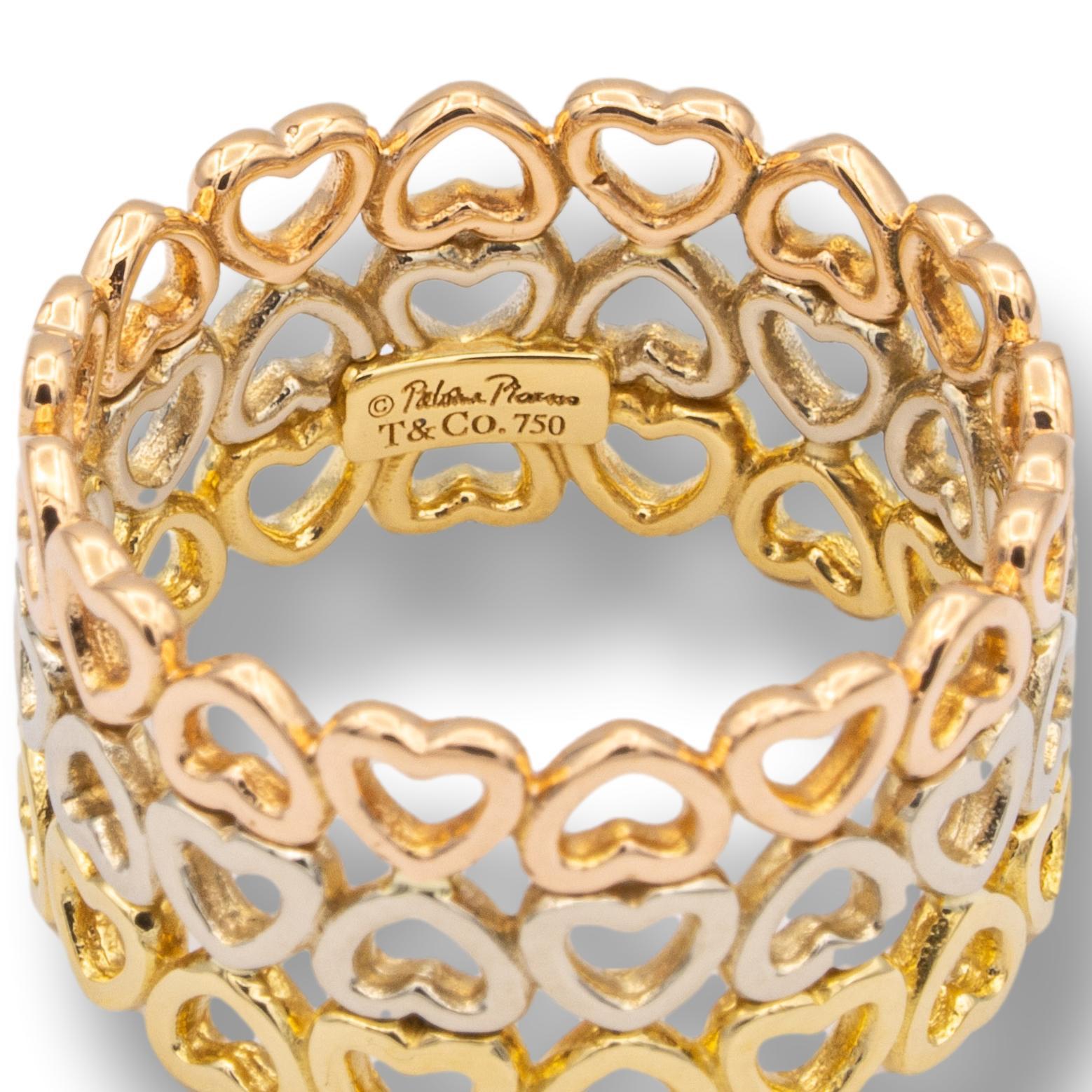 tiffany crown of hearts ring