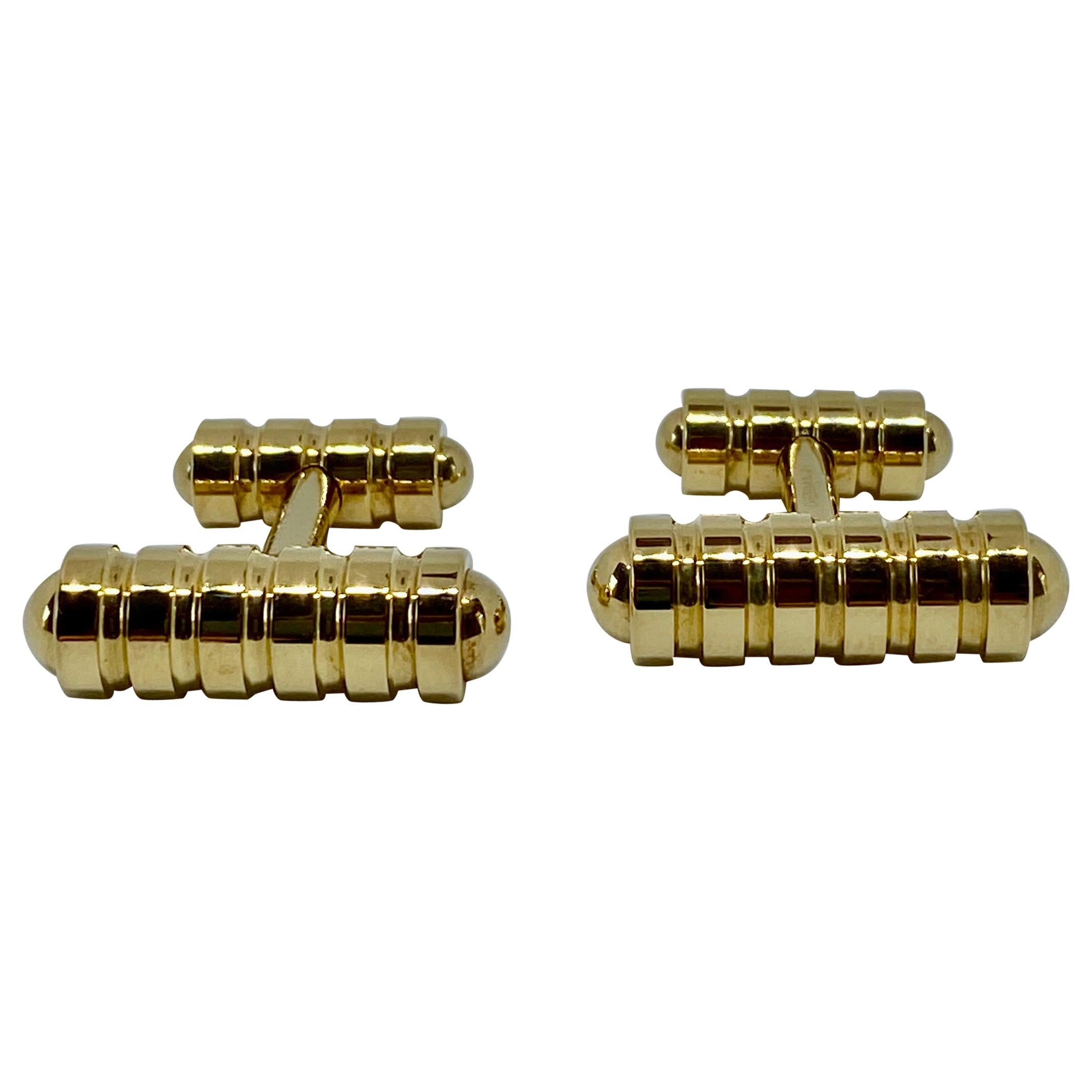 Paloma Picasso for Tiffany & Co. Cufflinks in Solid 18 Karat Gold