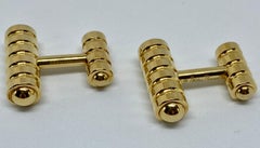 Paloma Picasso for Tiffany & Co. Cufflinks in Solid 18 Karat Gold