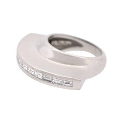 Paloma Picasso pour Tiffany & Co. Bague Mohawk en or et diamants