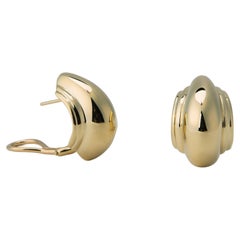Paloma Picasso for Tiffany & Co. Domed Gold Earrings