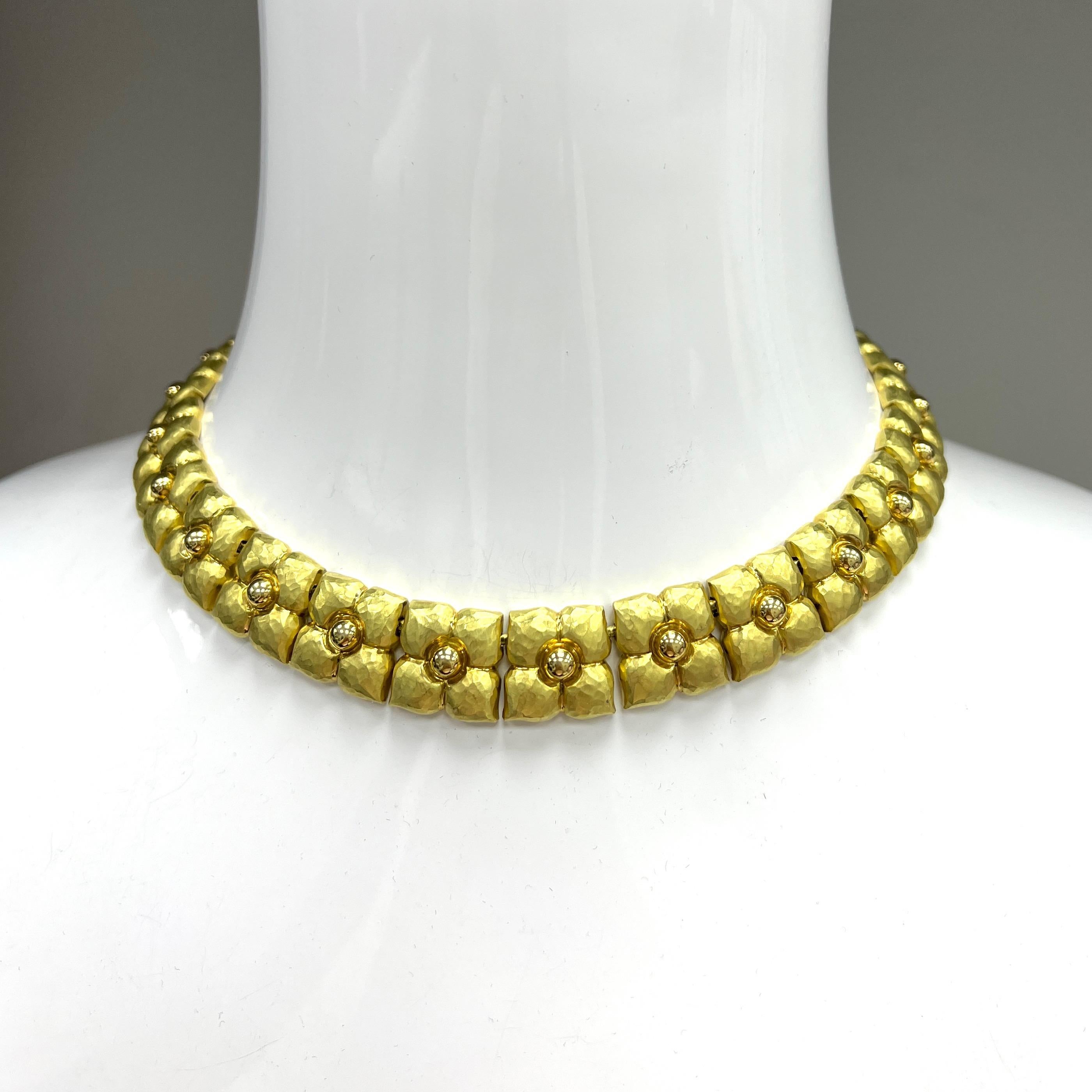 Paloma Picasso for Tiffany & Co. Gold Necklace In Excellent Condition For Sale In New York, NY