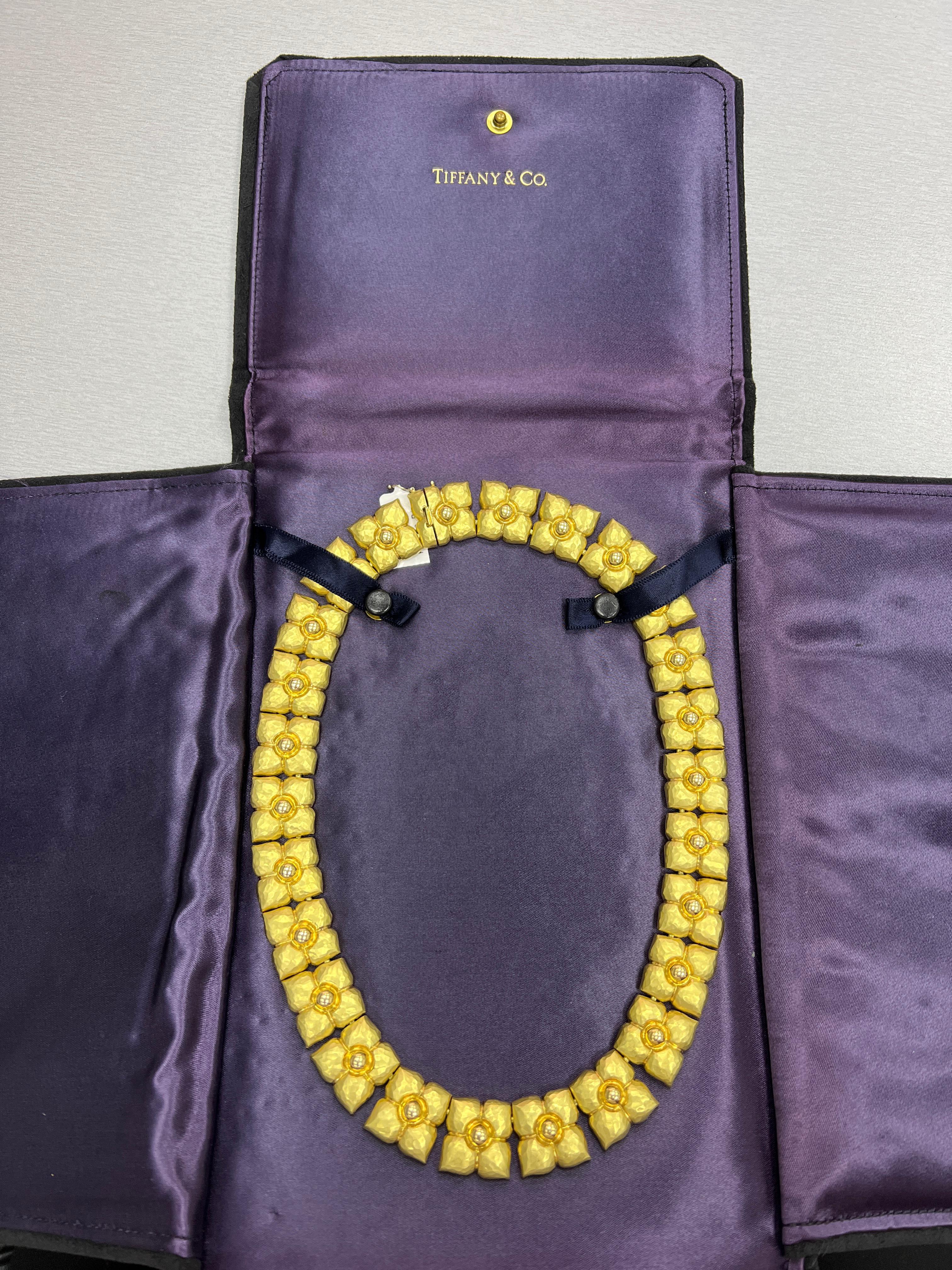 Women's Paloma Picasso for Tiffany & Co. Gold Necklace For Sale