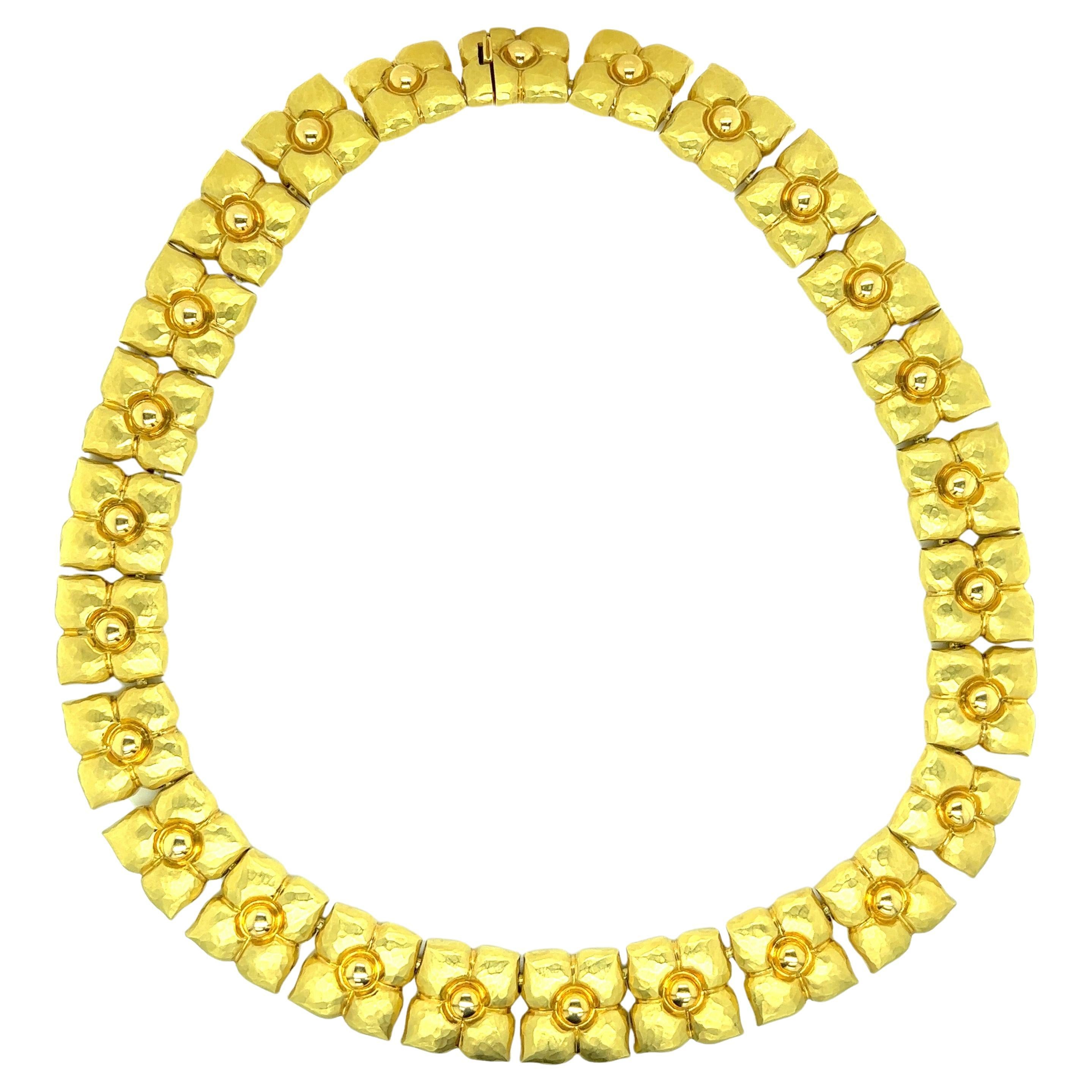 Paloma Picasso for Tiffany & Co. Gold Necklace For Sale