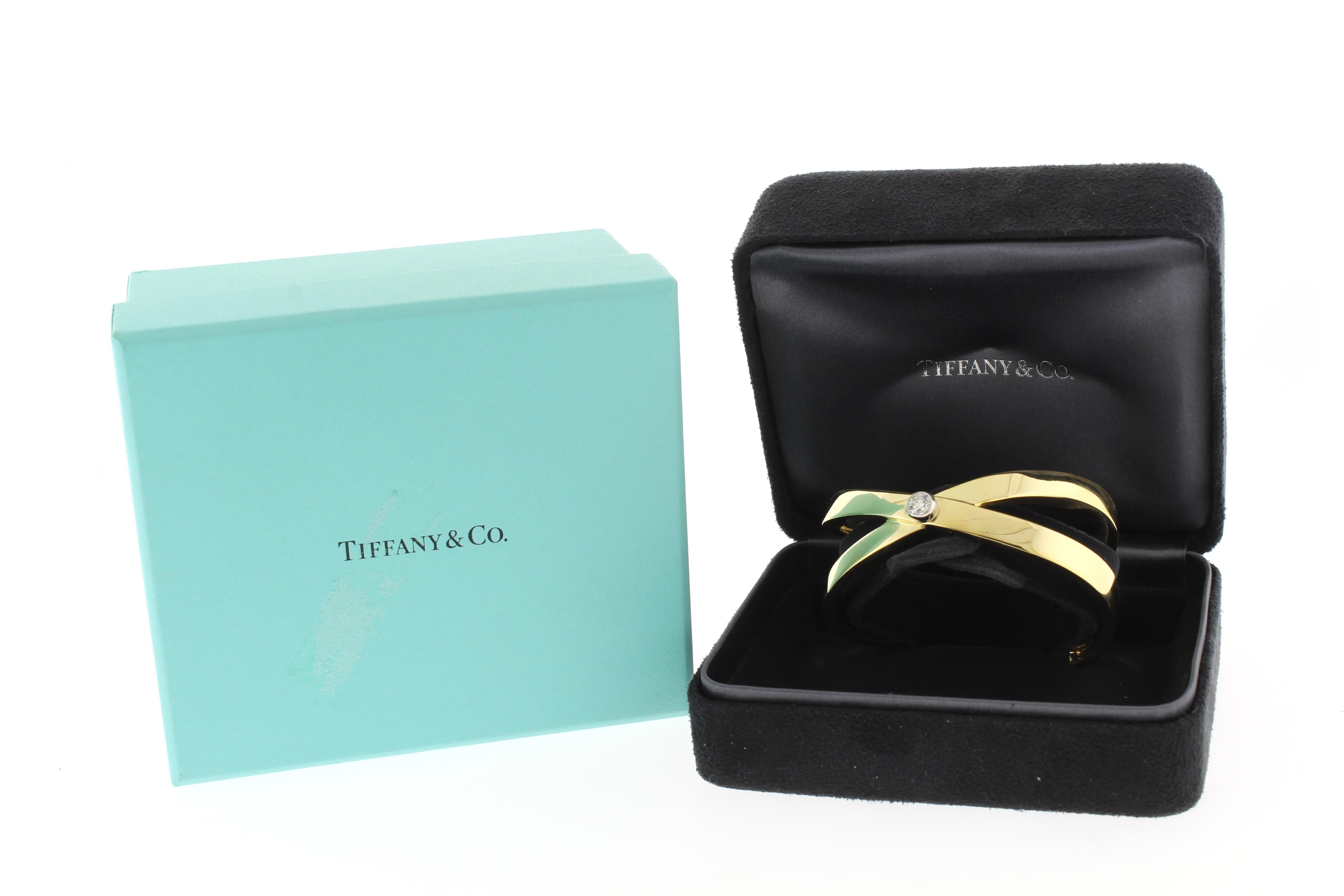 Paloma Picasso for Tiffany & Co. Bracelet manchette Graffiti en diamants Unisexe en vente