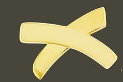 Paloma Picasso for Tiffany & Co.  Large X Brooch