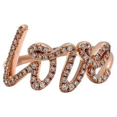Paloma Picasso for Tiffany & Co. Anello Graffiti 'Love', Modello Medio