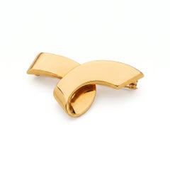 Paloma Picasso For Tiffany & Co. Ribbon Pin/Brooch