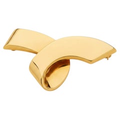 Paloma Picasso For Tiffany & Co. Ribbon Pin/Brooch