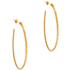 Paloma Picasso for Tiffany & Co. Rose Gold Hoop Earrings